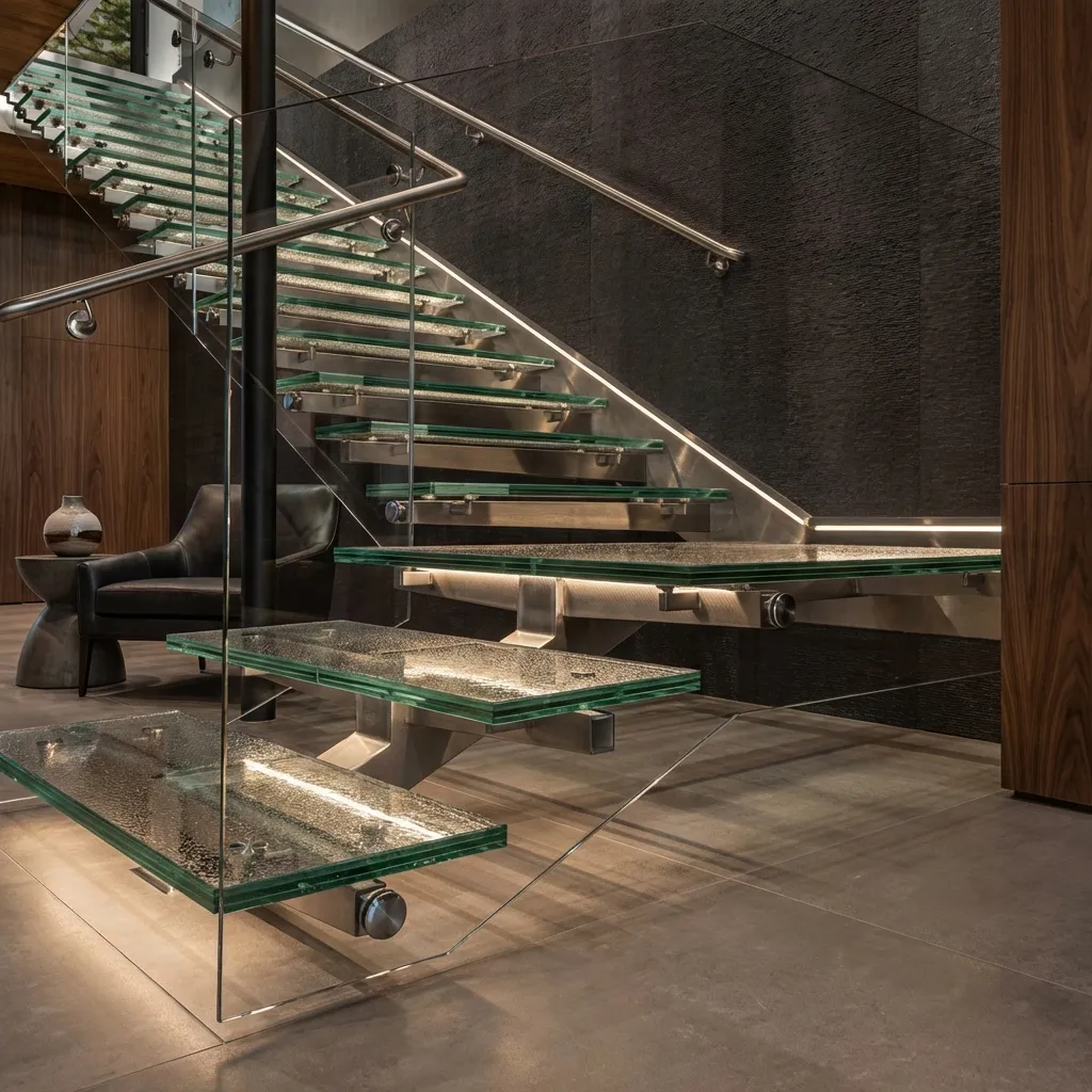 4.Glass Staircase