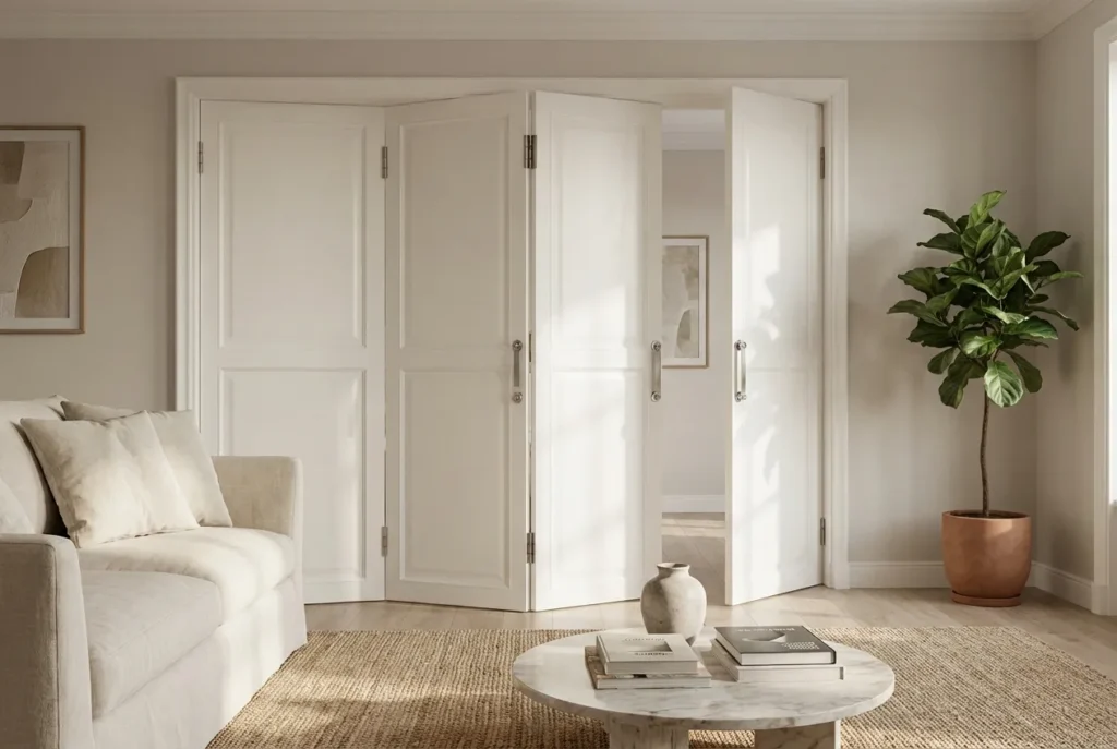 4.Plastic Folding Door