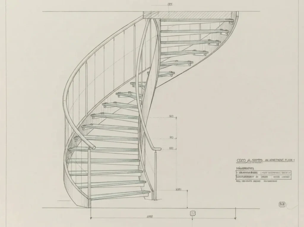 4.Structure of a Spiral Staircase