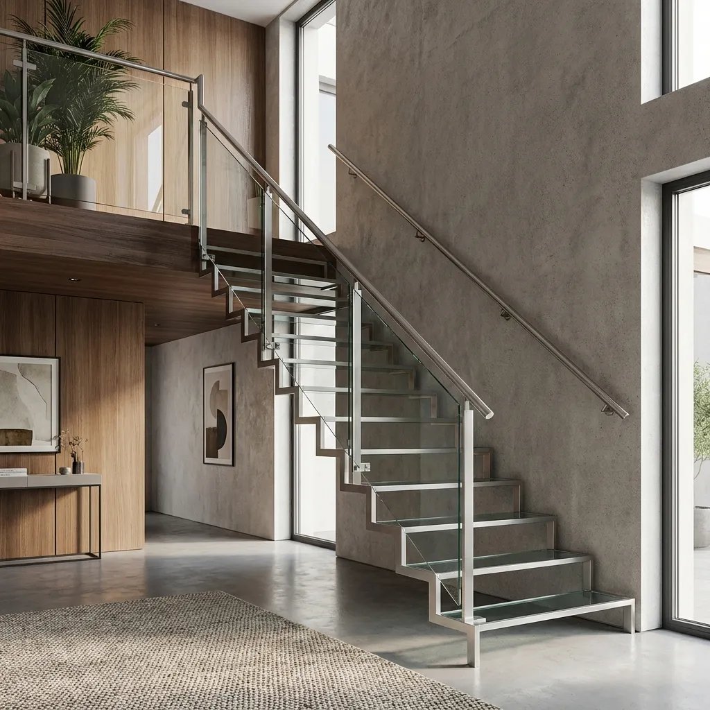 5.Floating Stair Handrail