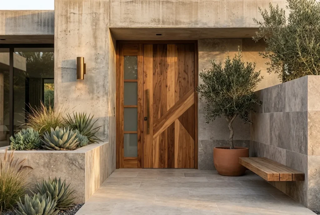 5.Outdoor Wooden Door