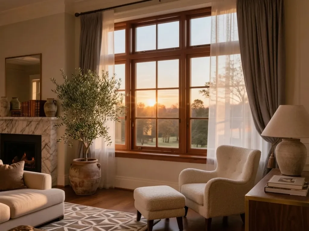 5.Single Pane Wood Windows