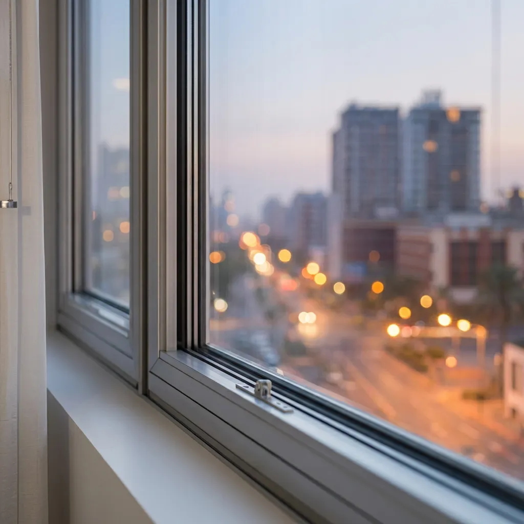 5.Soundproof Aluminum Window