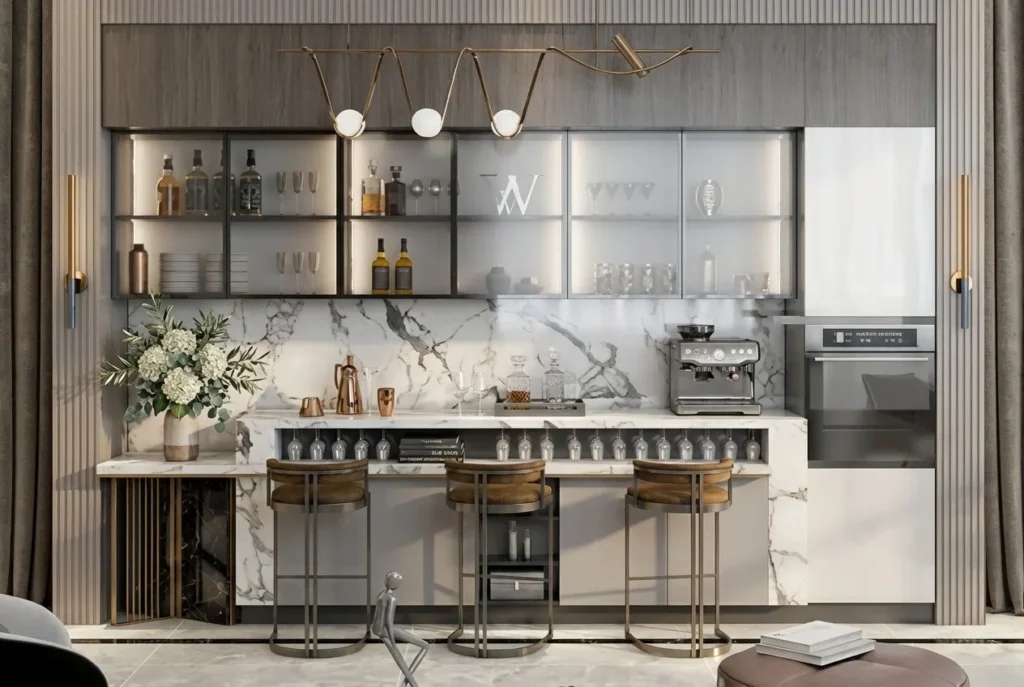 5,Modern Bar Cabinets