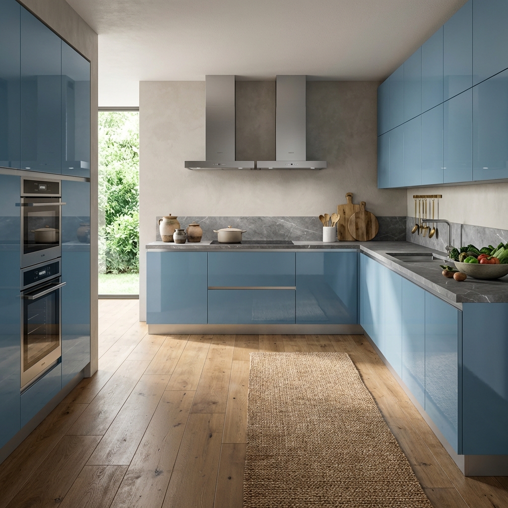 5 Blue Kitchen Cabinets