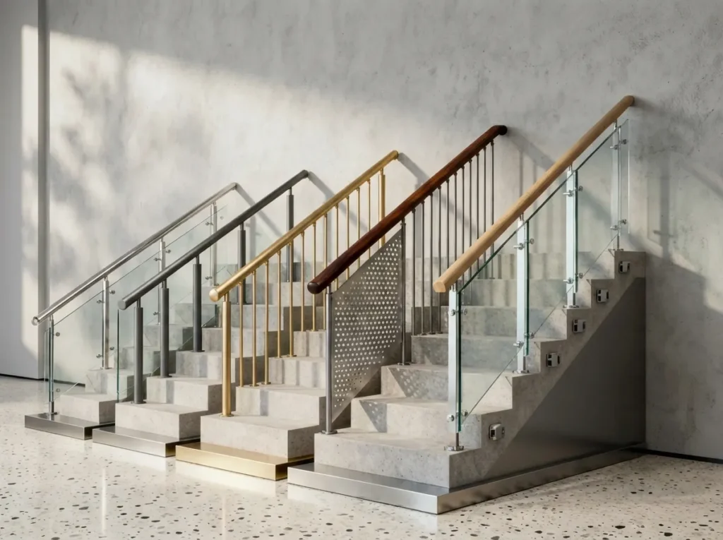 7.Customizable Stair Railings