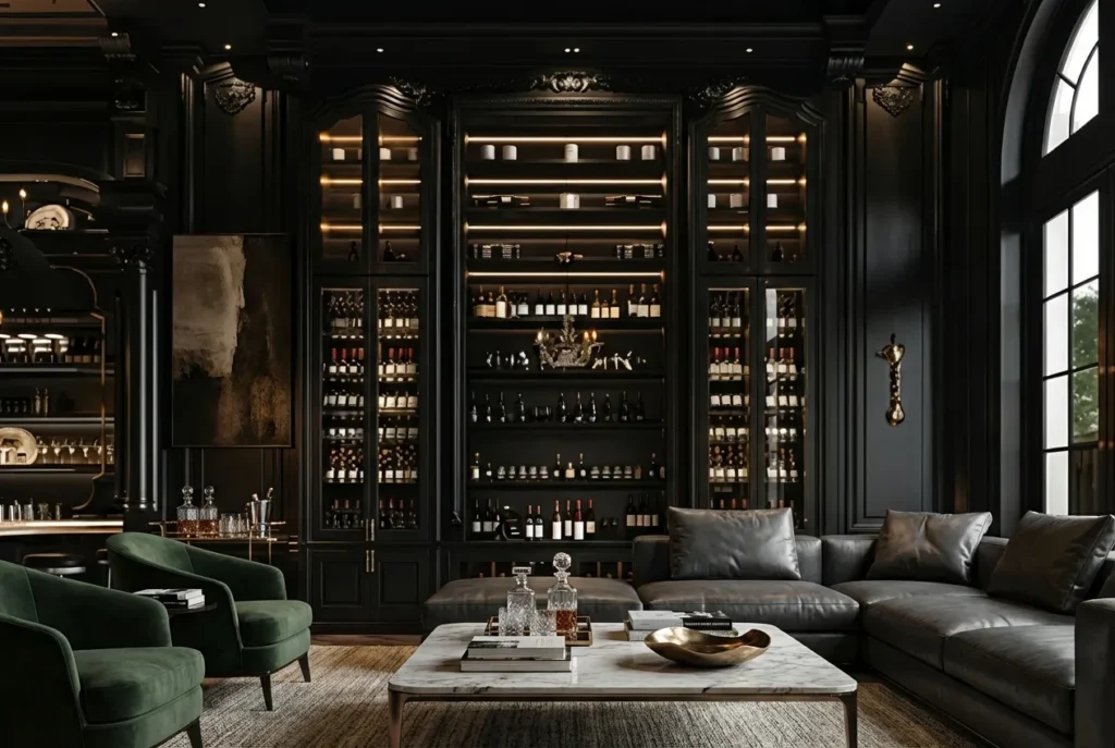 8,Mid Century Bar Cabinet