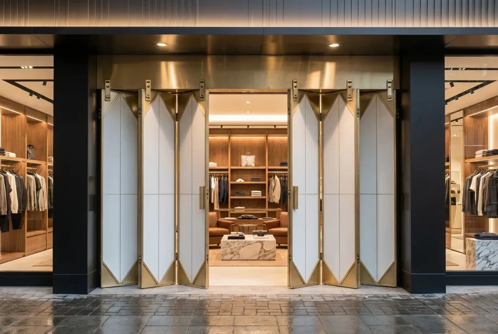 9.Retail Storefronts Folding Door