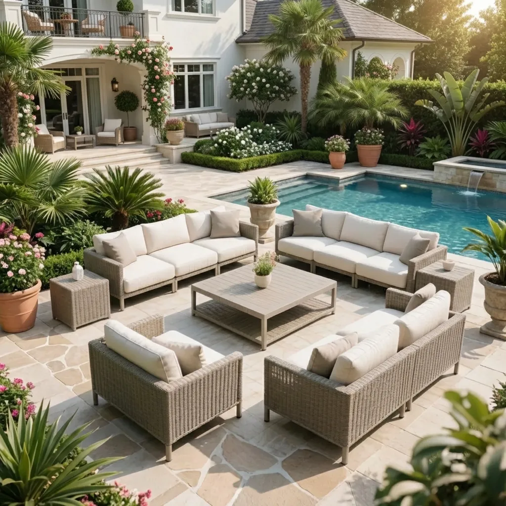 1.Outdoor Sofa Set