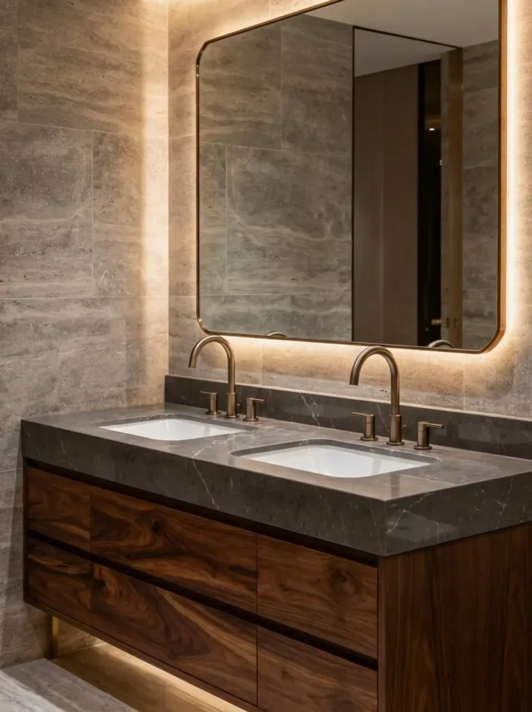 10.Bathroom Mirror Size