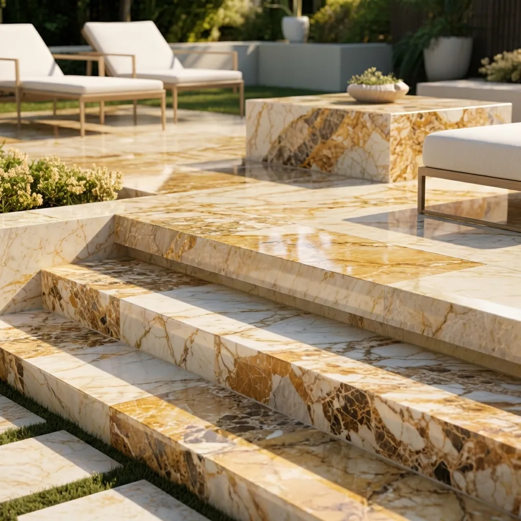 10.Quartzite for Outdoor Spaces