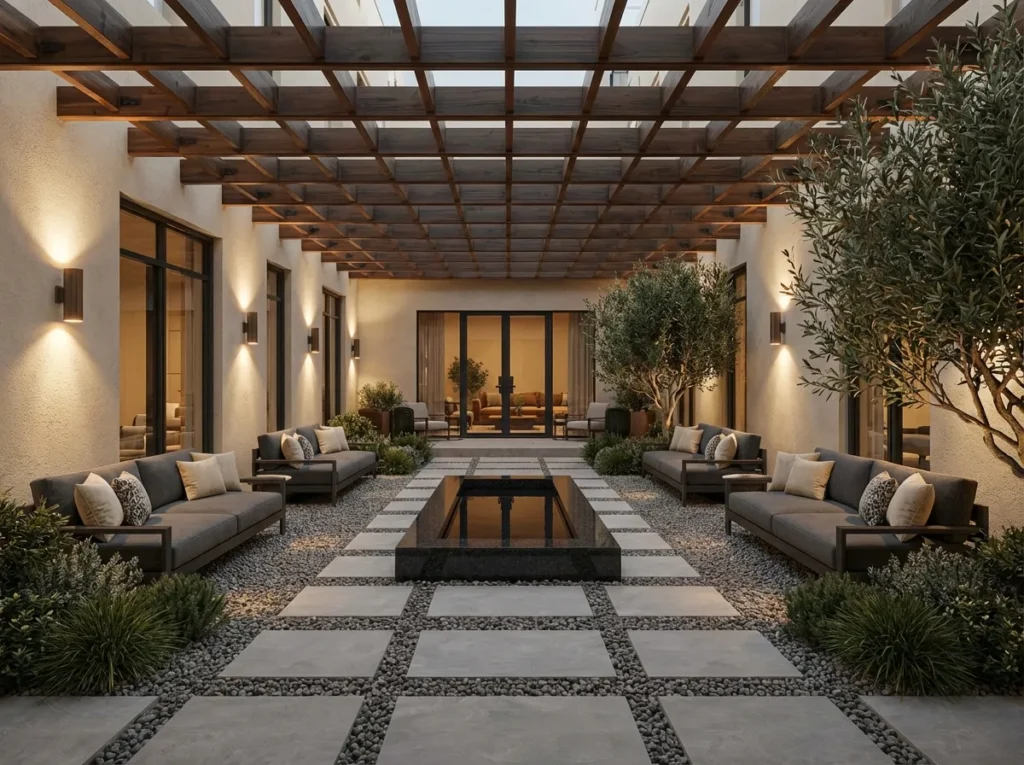 11.Courtyards Pergola