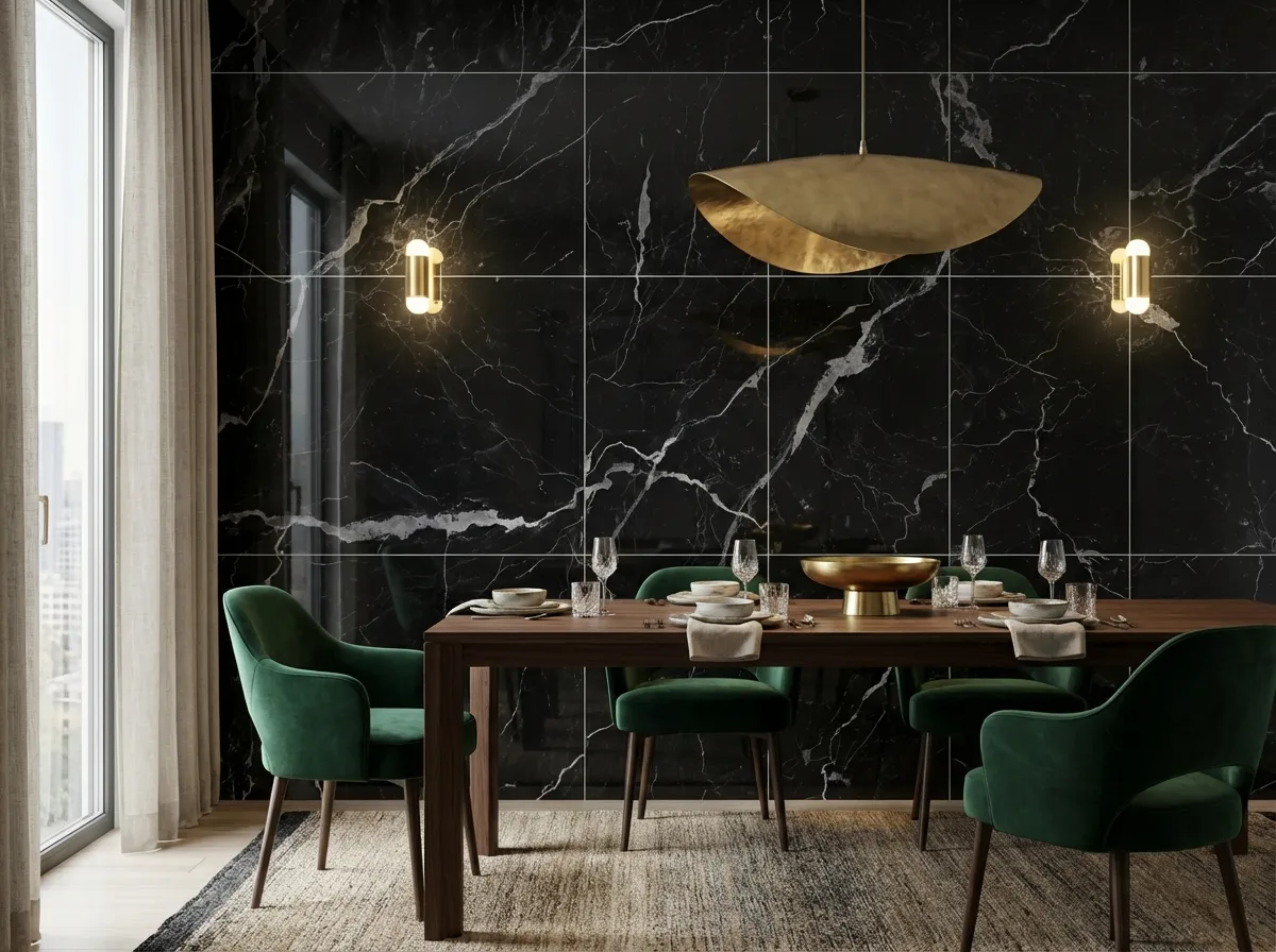 11.Polished Black Tile