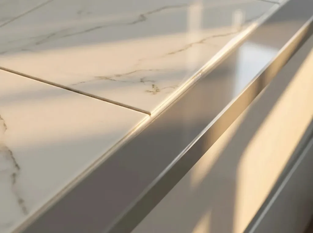 11.Polished Finish Marble Tile