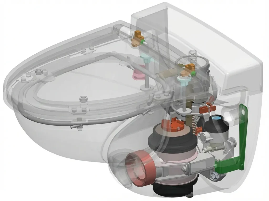 11.Vacuum Assisted Flushing Toilet