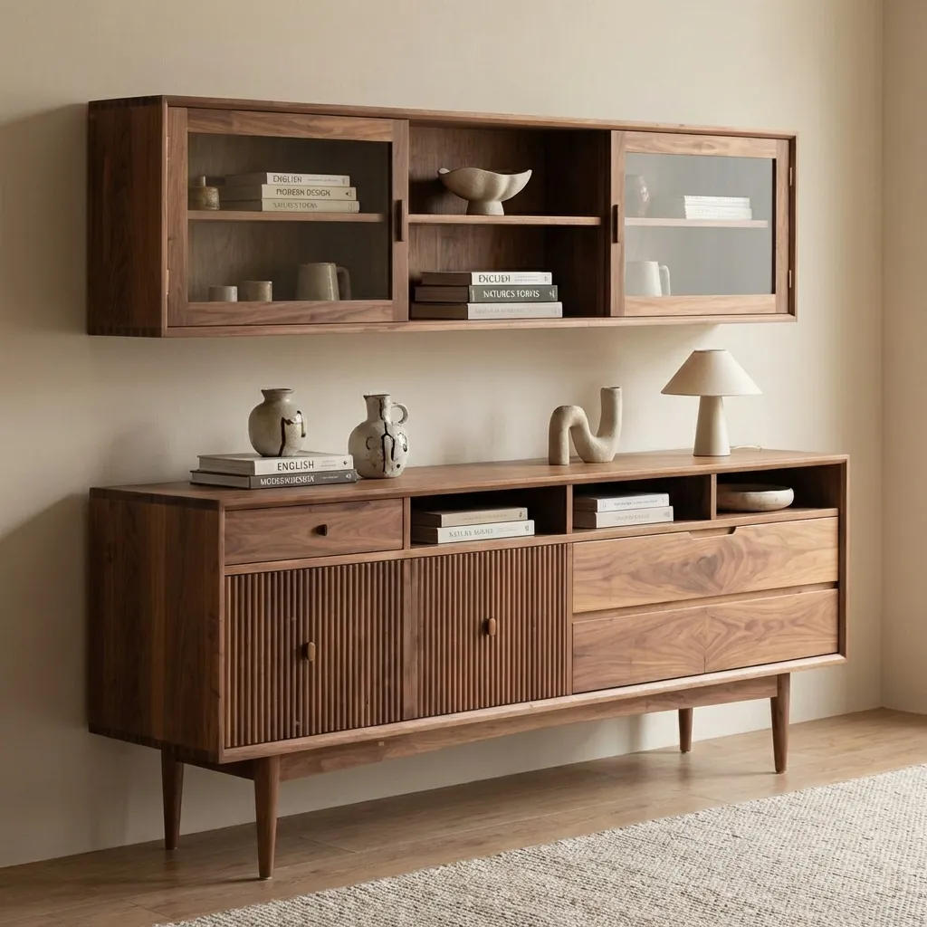 12.Taupe Sideboard