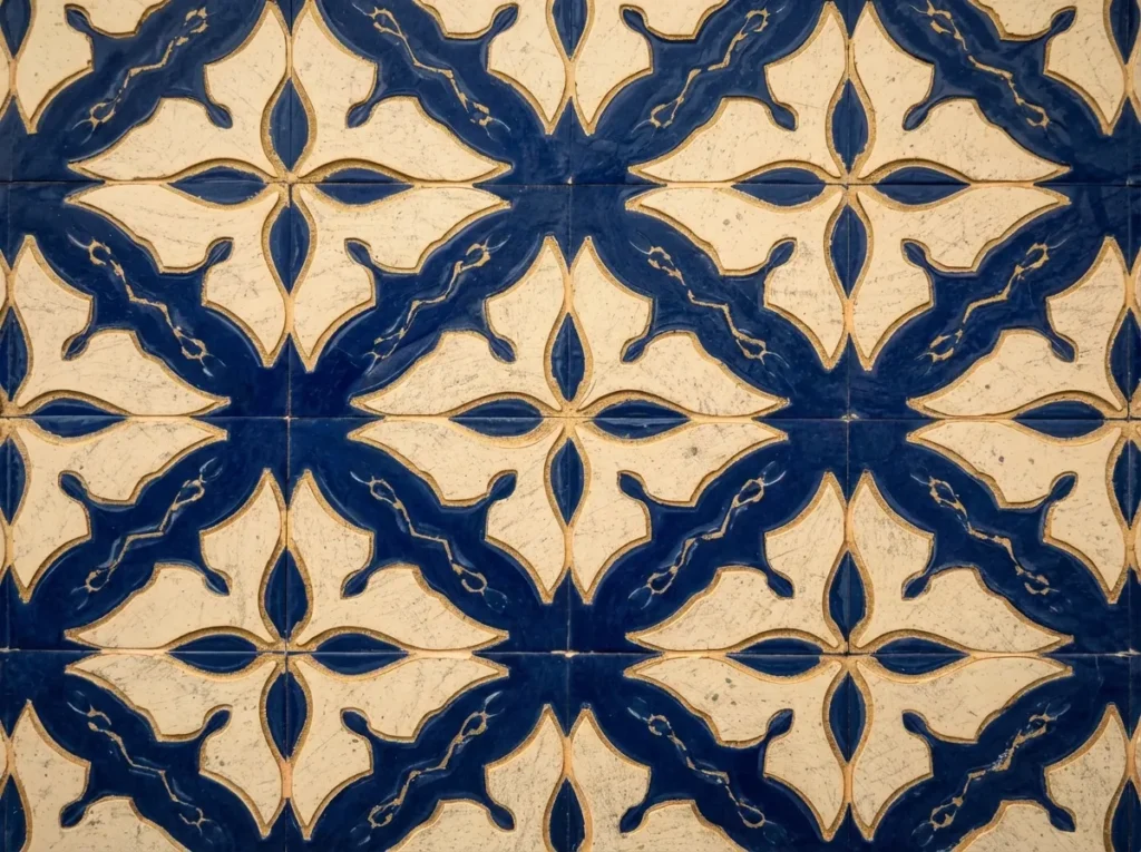 13.Blue Encaustic Cement Tile