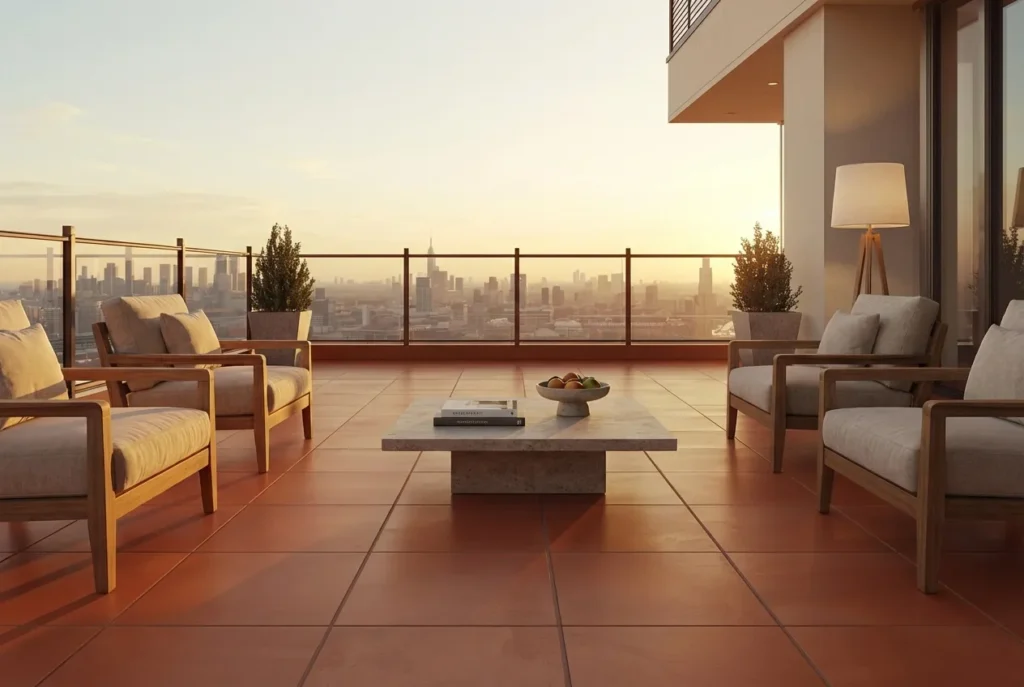 14.Smooth Terracotta Tile