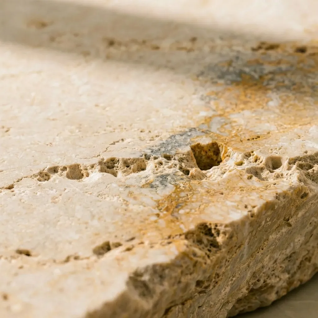 15.Beige Travertine Marble