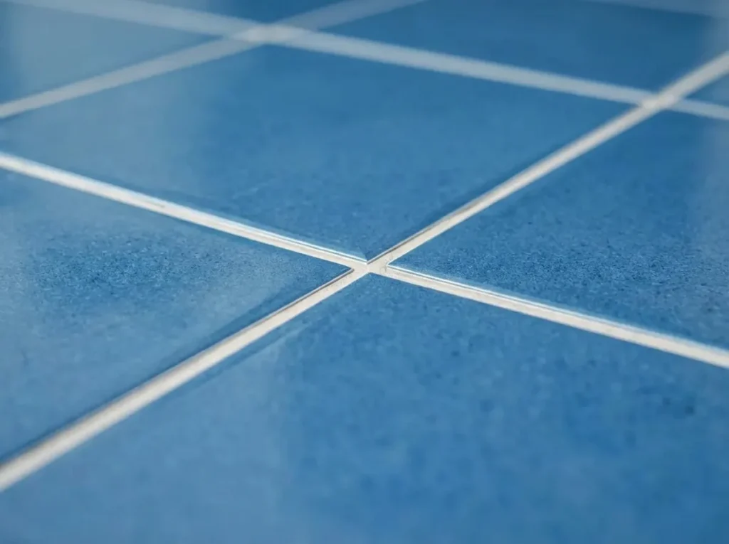 15.Pool Rated Blue Porcelain Tile