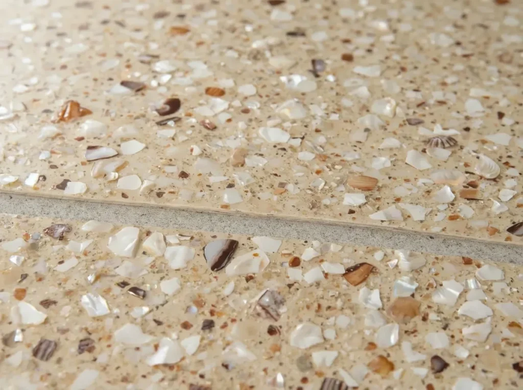 15.Shell Aggregate Terrazzo Tile