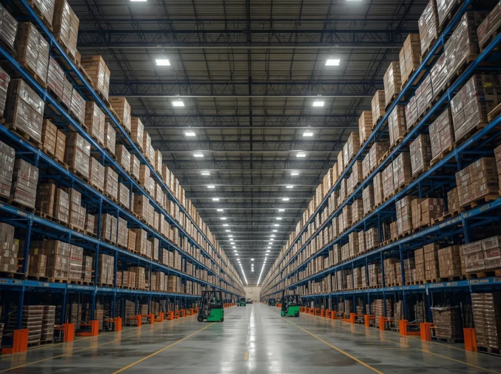 16.Warehouse logistics commerical lighting