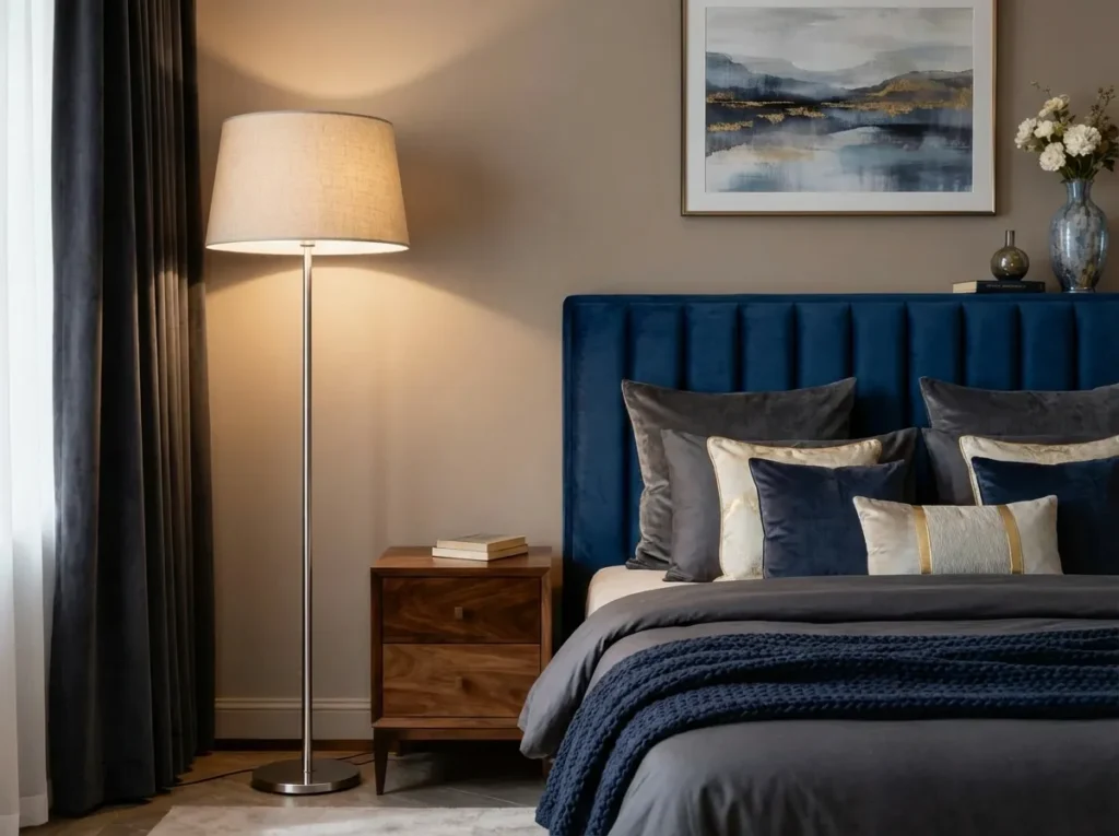 18.Fabric Floor Lamp