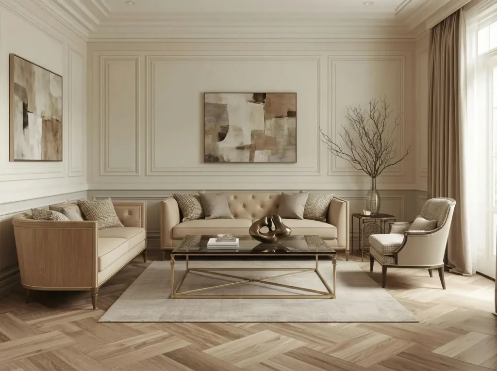 18.Parquet Wood Look Porcelain Tile