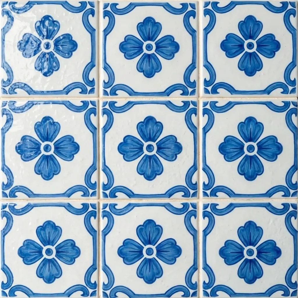 2.Blue and White Tile