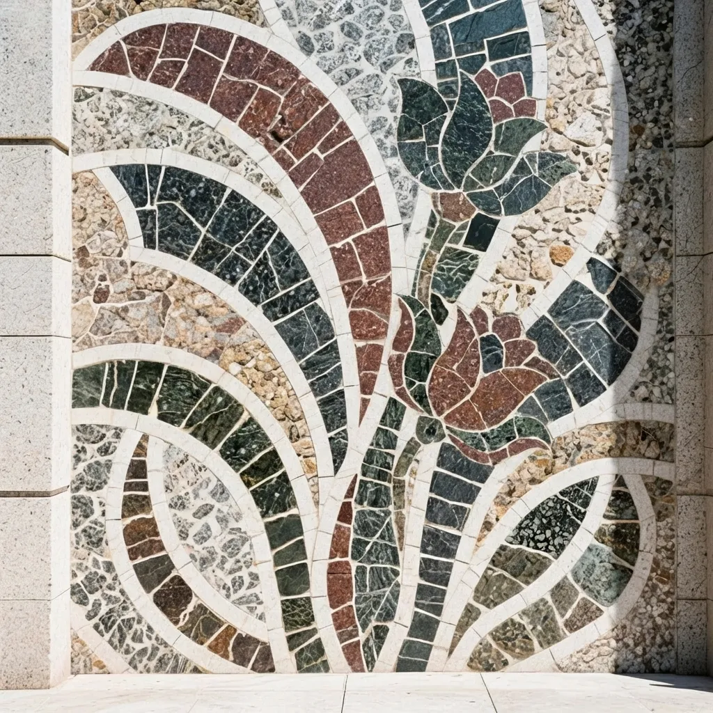 2.Granite Medallions