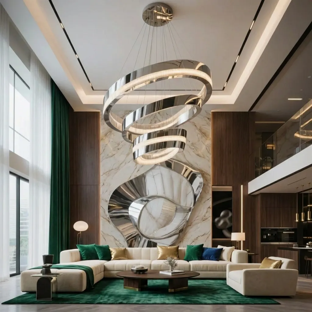 2.Modern Chandelier