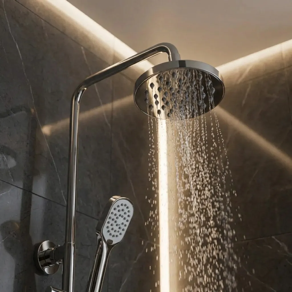 2.Stainless Steel Shower Head
