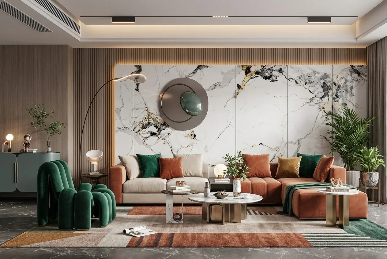 Living Room Customization interior