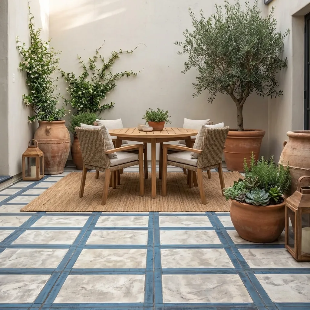 3.Outdoor Cement Tile