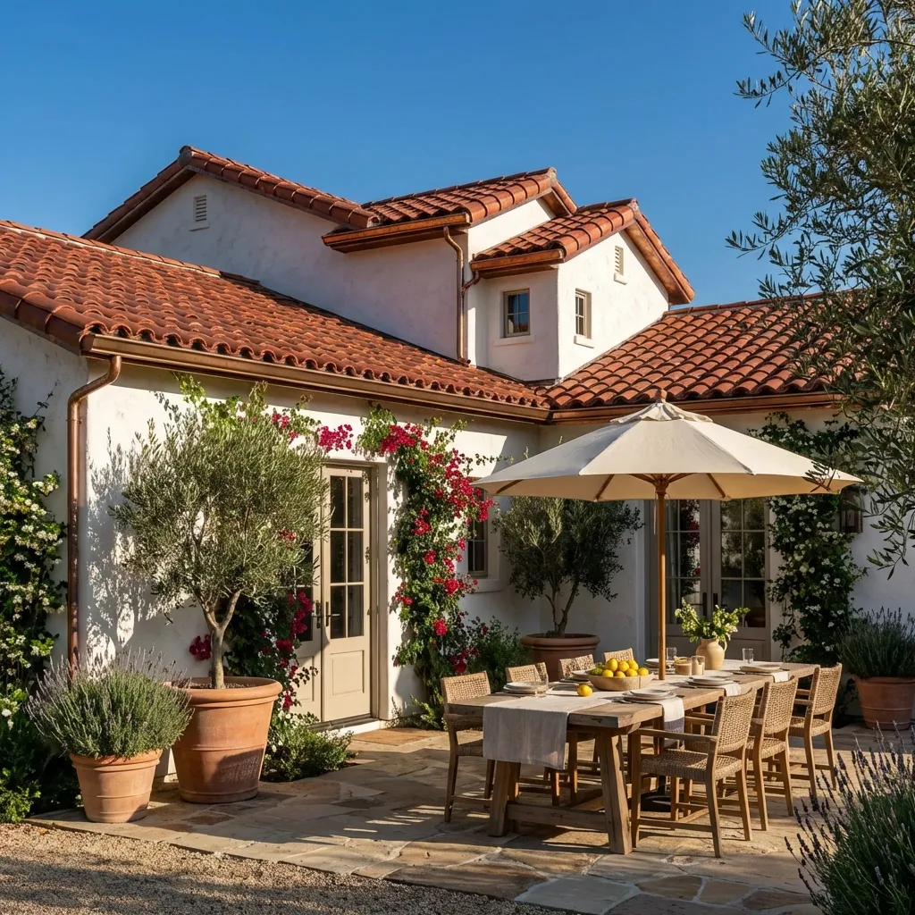 3.Terracotta Roof Tiles