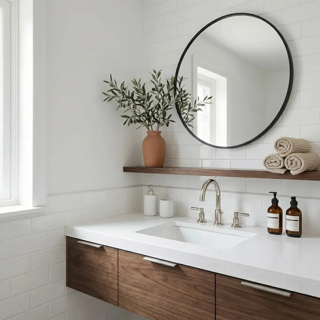 3.White Subway Tile
