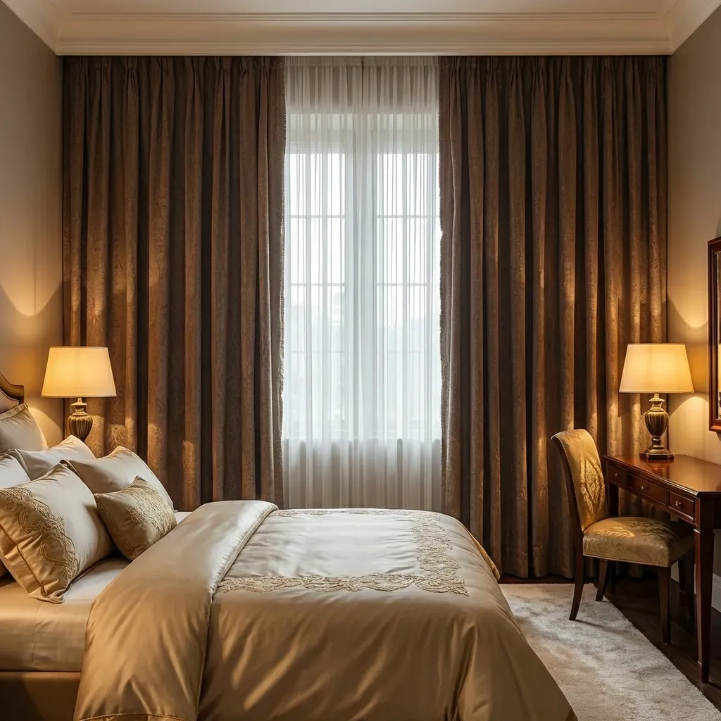 4.Black out Curtains