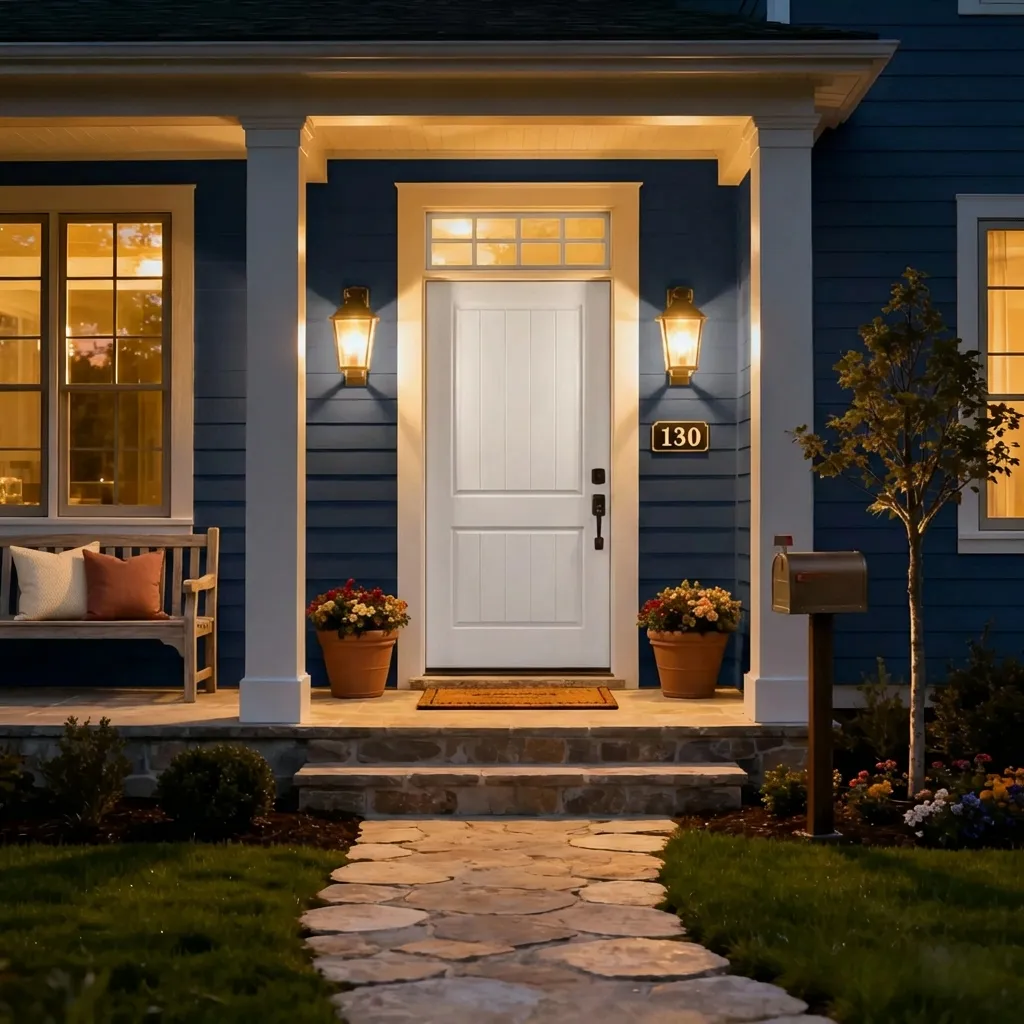 4.Outdoor Porch Lights
