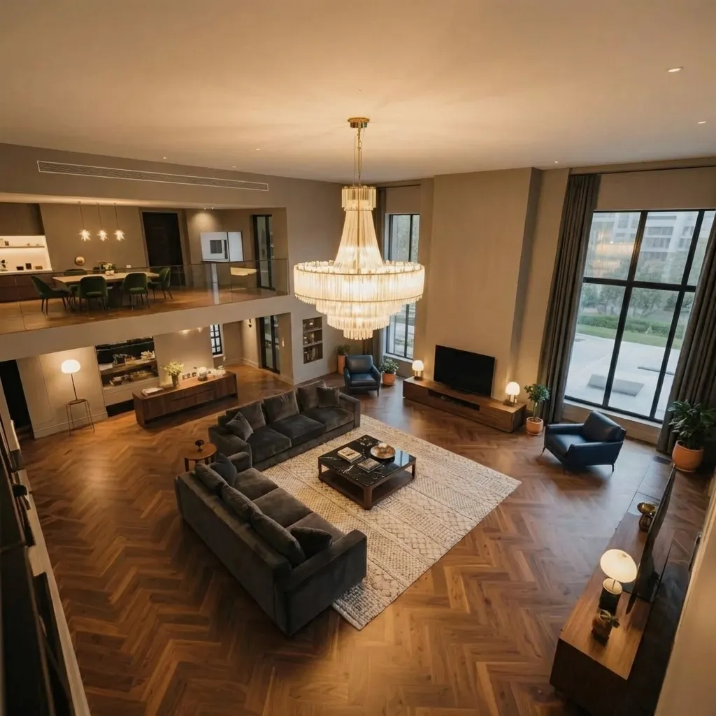 4.Scandinavian Chandelier