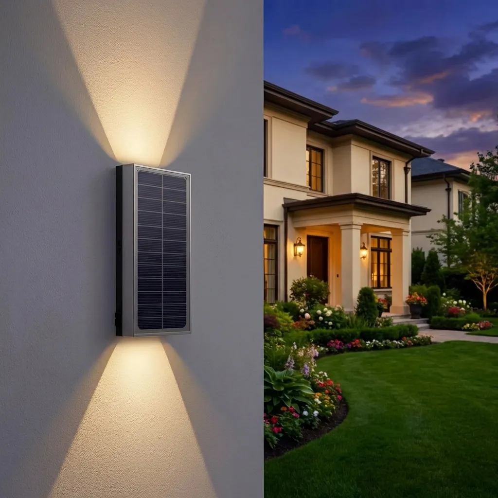 5.Solar Lamp for Wall