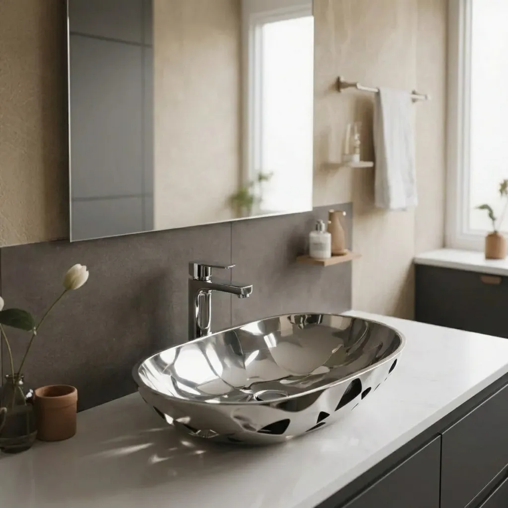 5.Stainless Steel Basin