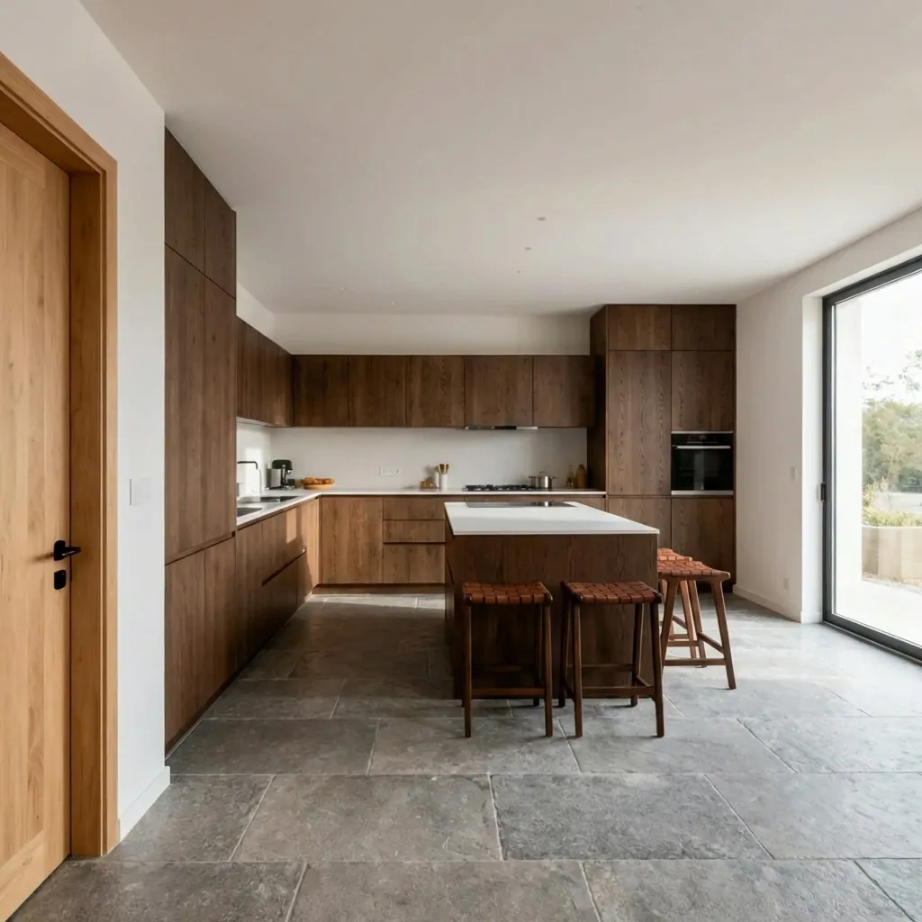 5.Terracotta Kitchen Tiles