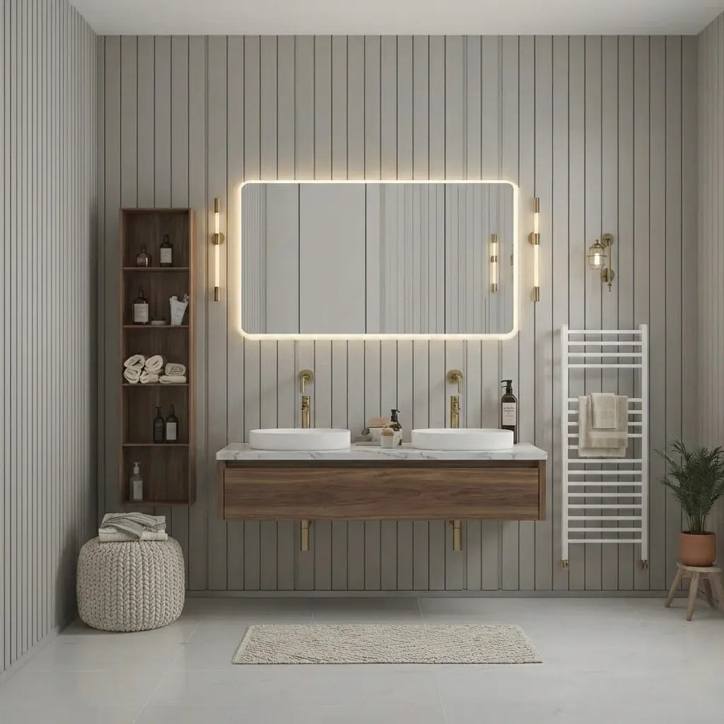 5.WPC or PVC Waterproof Panels