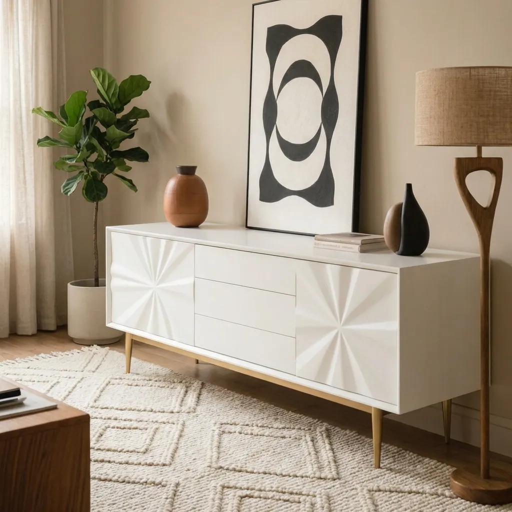 5.White Sideboard