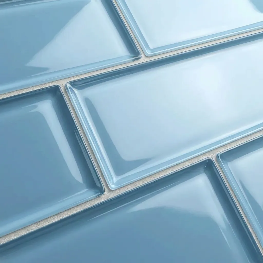 6.Blue Glass Tile