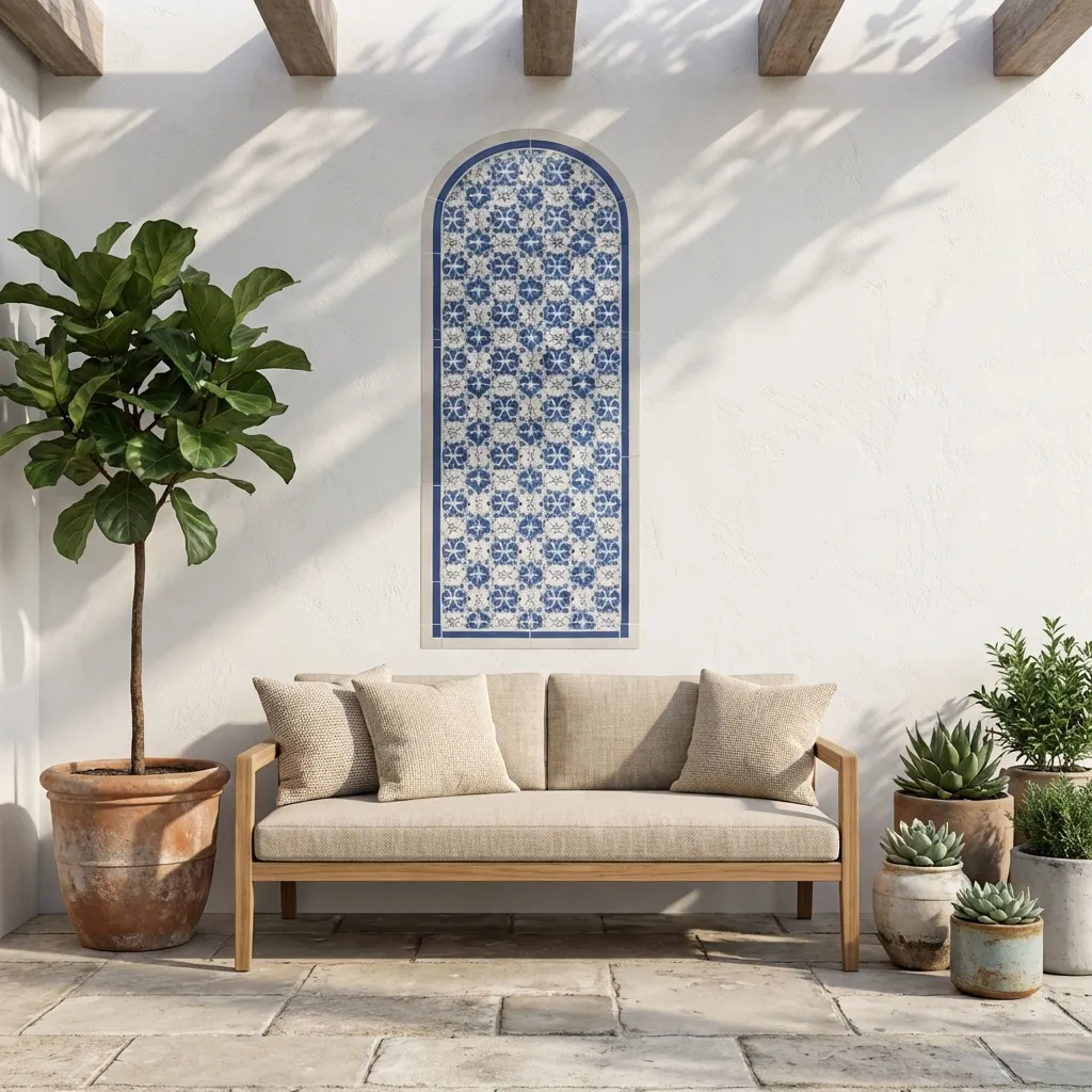 6.Blue and White Tile