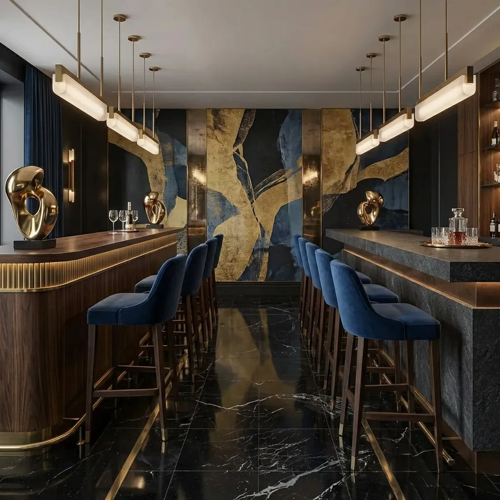 6.Commercial Space with Black Tile