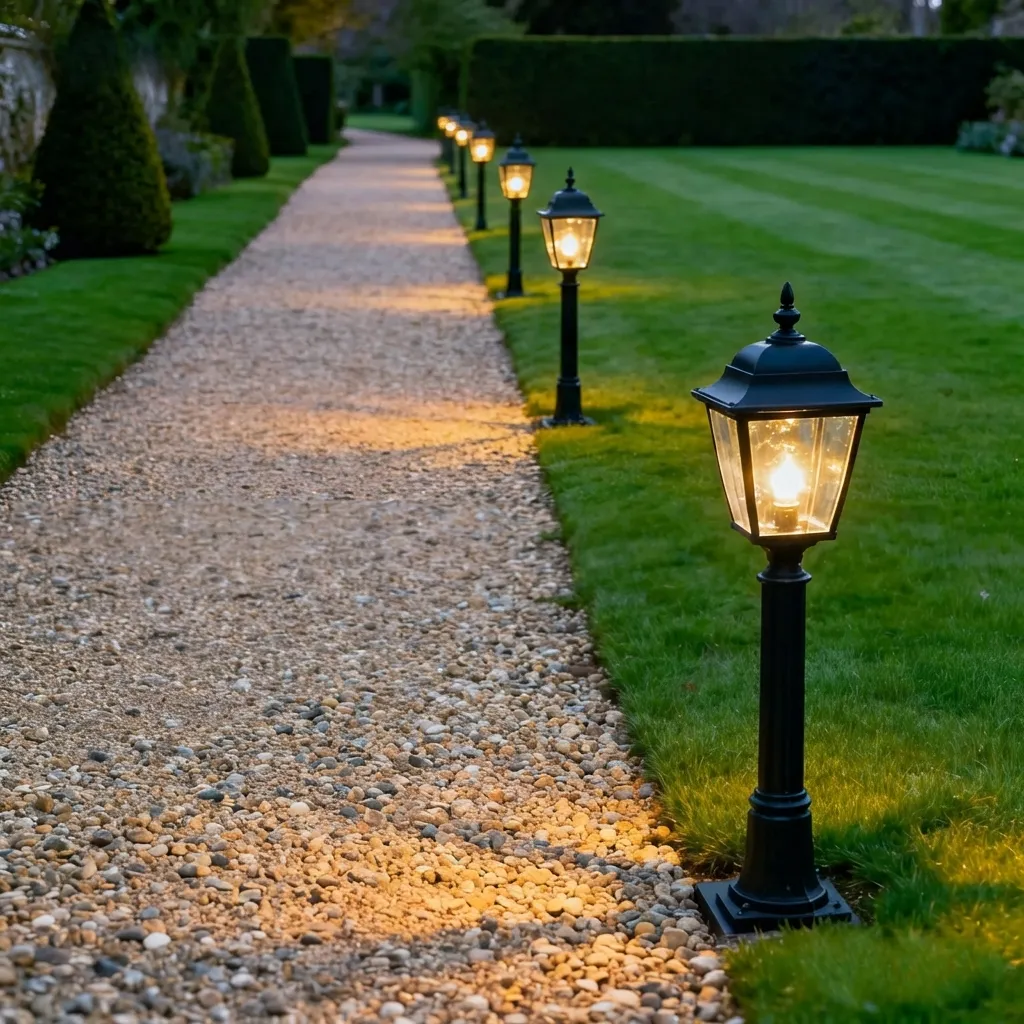 6.Outdoor Post Lights
