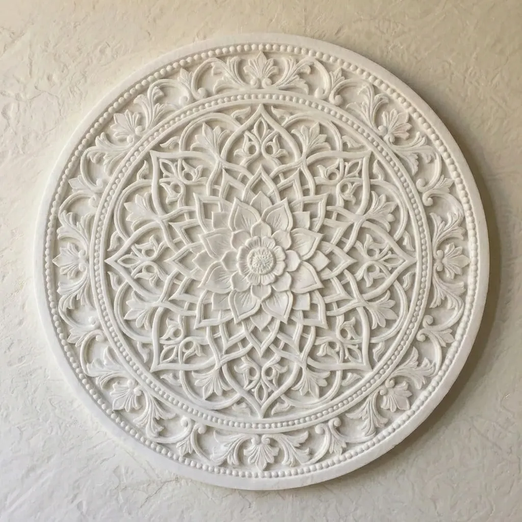 6.Waterjet Medallions for Walls