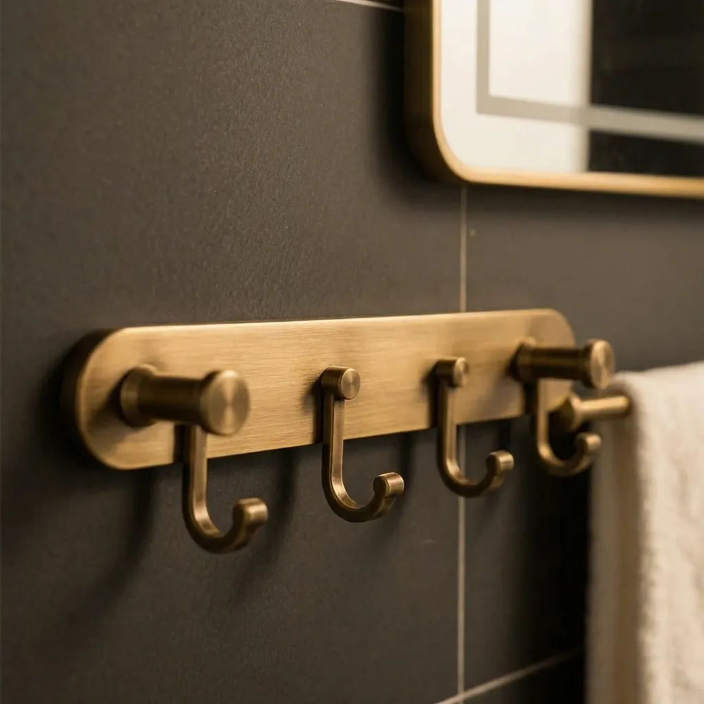 7.Bathroom Hooks